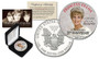 Princess Diana 1997-2017 20th Anniversary 1 Oz. Colorized U.S. Silver Eagle